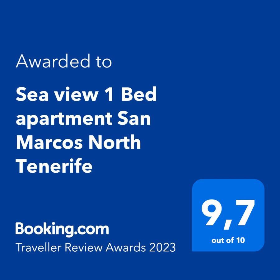 Sea View 1 Bed Studio Apartment San Marcos North Tenerife Экстерьер фото